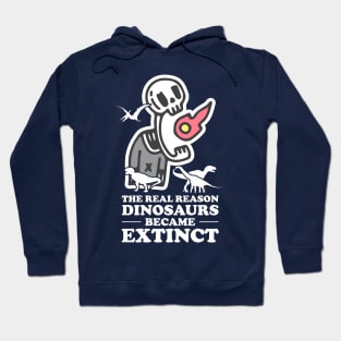 Why dinosaurs became extinct. Hoodie